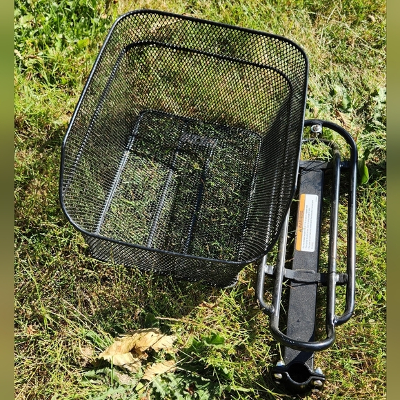 Universal Wire Basket Attachment For Skooter Bike Bicycle - Picture 2 of 5